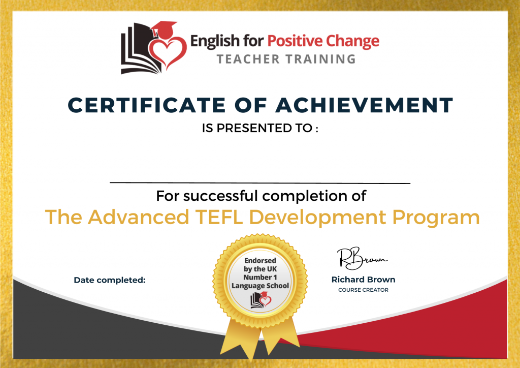 The Program – English For Positive Change